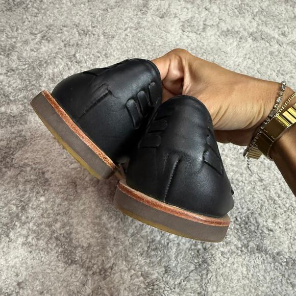 Nisolo Huarache Sandal Black Size 11 - Picture 4 of 8